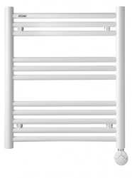 Sèche-serviettes électrique – Angora XS Timer blanc – 250 W – 64,6 x 51 cm – Inertie fluide