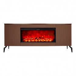 Cheminée électrique – Baileys & Tasmania – 1500 W – 5 niveaux de flamme