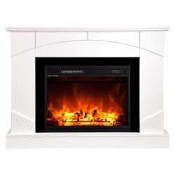 Cheminée électrique – Madeira & Lorance color – 1500 W – 3 flammes – Télécommande