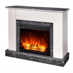 Cheminée électrique – Madeira Lux & Lorance Color – 1500 W – 3 flammes – Télécommande