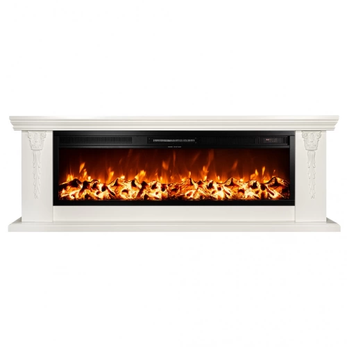 Cheminée électrique – Pandora & Tanzania – 1500W – 5 niveaux de flamme
