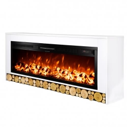 Cheminée électrique – Rio & Tanzania – 1500W – décor bois