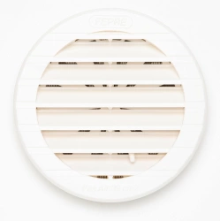 Grille d'aération abs naturel Diam.12 cm