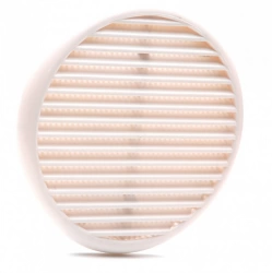 Grille d'aération abs naturel Diam.17.5 cm