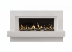 Cheminée électrique design 2000W Linéa