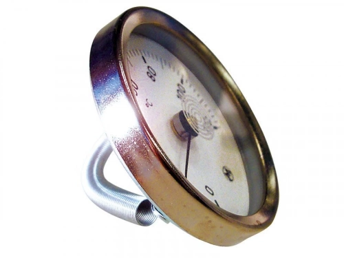 Thermomètre applique à ressort 63 mm