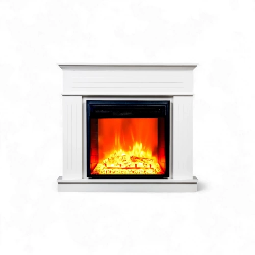 Cheminée électrique décorative – ALEGRE STRIPED – 1800W – LED - blanc