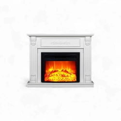Cheminée électrique décorative style sculpté – MODENA EF 4 – 1800W - télécommande - effet flame