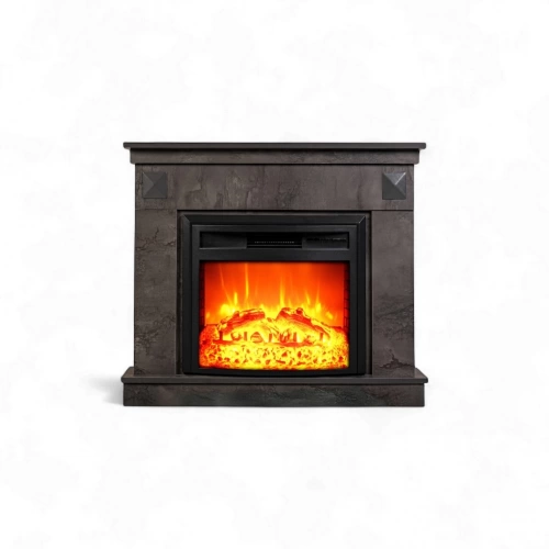 Cheminée électrique décorative – IRONY EF 4 – 1800W – télécommande - effet flame - foncé