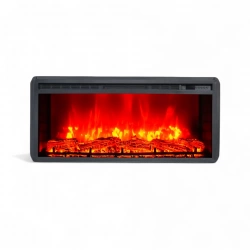 Cheminée électrique encastrable – ElectricFlame 2 – 34" – 900 et 1800W – LED multicolore – Wi-Fi & Bluetooth
