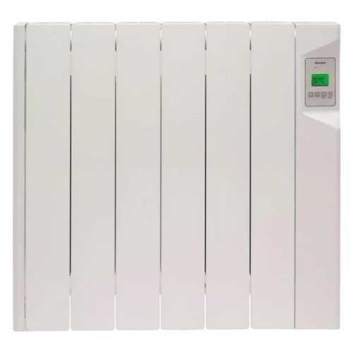 Radiateur mural à fluide thermique 600 W - Electronique - Fil pilote 6 ordres- NF