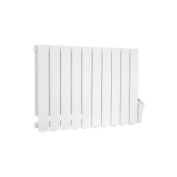 Radiateur électrique – Fondital – Inertie fluide – 1800W – Horizontal – Blanc