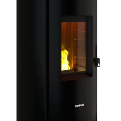 Poêle à granulés étanche Chrome 7 Dark-gold - 7 kW