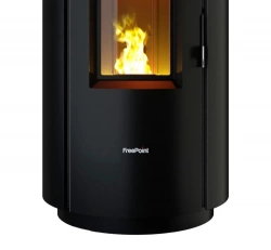 Poêle à granulés étanche Chrome 7 Dark-gold - 7 kW