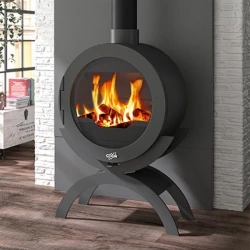 Poêle à bois vintage - 410101ANTH
