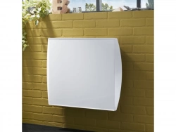 Radiateur électrique à inertie sèche 1500 W HJM ARIA horizontal blanc