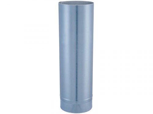 Tuyau aluminié de raccordement - modèle POLYFEU - Diamètre de 125mm - Longueur 0,5M