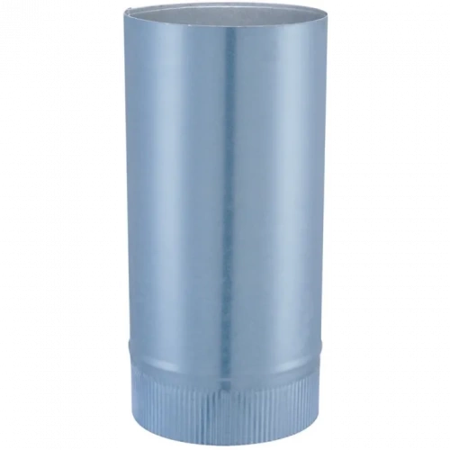 Tuyau aluminié de raccordement - modèle POLYFEU - Diamètre de 139mm - Longueur 0,33M