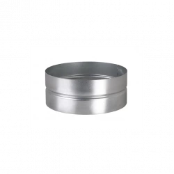 Manchon femelle Galva VF pour conduit - diamètre 100 mm - Modèle Flexible Flexor