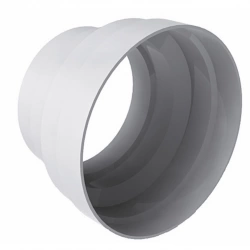 Réduction plastique mâle/femelle – Ø125F/100M