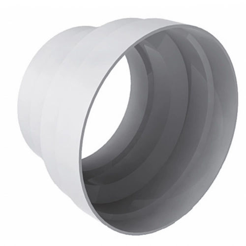 Réduction plastique mâle/femelle – Ø125F/100M