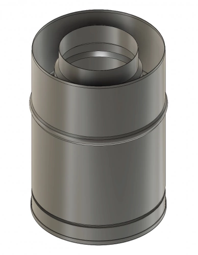 Adaptateur double paroi haut flexible isolé Ø150/210 mm