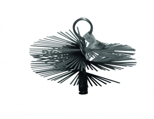 Hérisson de ramonage Brasier acier Ø250 mm – pas M12/75