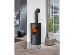 Poêle à bois Austin 5 Acier Noir 5 kW