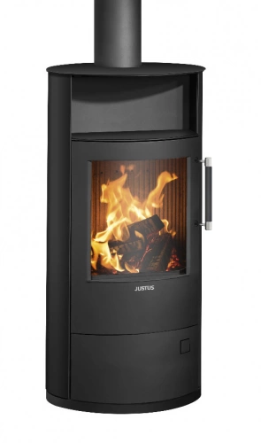 Poêle à bois Island 5 2.0 Acier Noir - 5 kW