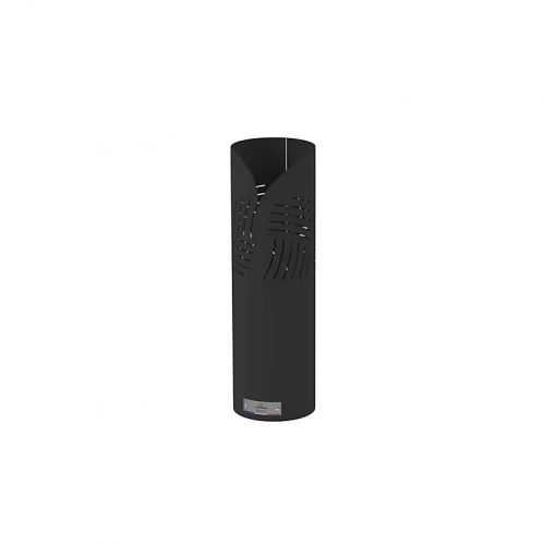 Porte-accessoires verticale - Essentiel rond - noir - Origine France