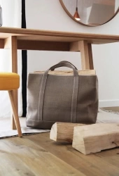Sac à bûches - Belhara - sable