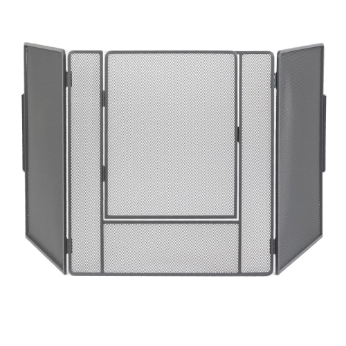 Pare-feu Sécurité - Marta XXL - L.220(70-80-70)xH.75 cm - spécial poêle
