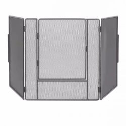 Pare-feu Sécurité - Martaho XXL - L.220(70-80-70)xH.90 cm - spécial poêle