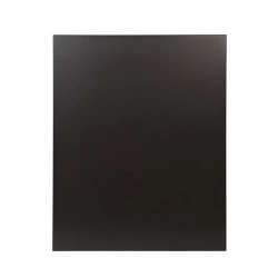Plaque murale - Unie noire - L.80xH.100 cm - Origine France