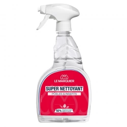 Super nettoyant vitre poêle et insert - 750 ml - Made in France