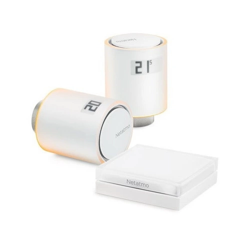 Kit de 2 vannes thermostatiques + relais