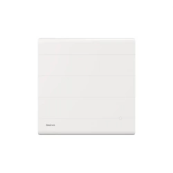 Radiateur électrique connecté – Radiasoft 2 blanc – 1000 W – horizontal double cœur de chauffe