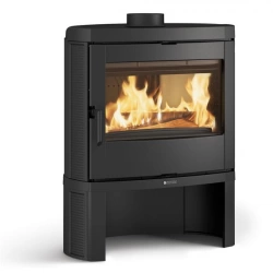 Poêle à bois Jennifer 2.0 - 7,7 kW - Rdt: 81,8% - B. 50 cm - Fonte