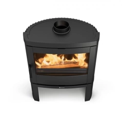 Poêle à bois Jennifer 2.0 - 7,7 kW - Rdt: 81,8% - B. 50 cm - Fonte