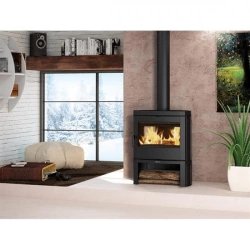 Poêle à bois Jennifer 2.0 - 7,7 kW - Rdt: 81,8% - B. 50 cm - Fonte