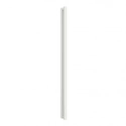 Radiateur à eau chaude mural – Kolona SP 35 blanc - 1500 x 105 mm – 2 tubes – 214 W – Fixations incluses