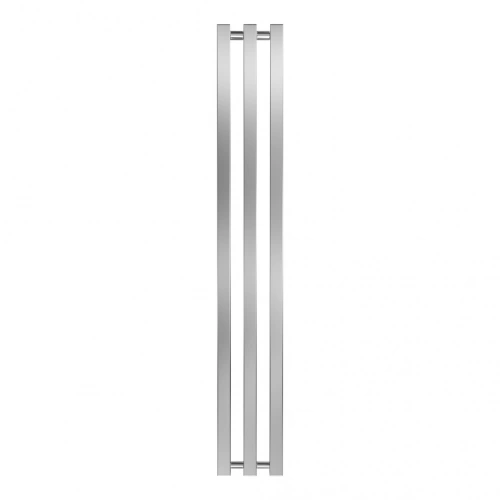 Radiateur à eau chaude mural – KOLONA SP 35 CHROME - 1000 x 175 mm - 3 tubes - 167 W