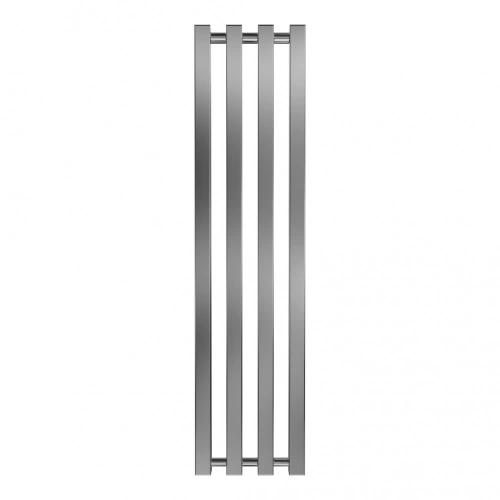 Radiateur à eau chaude mural – KOLONA SP 35 CHROME - 1000 x 245 mm - 4 tubes - 223 W