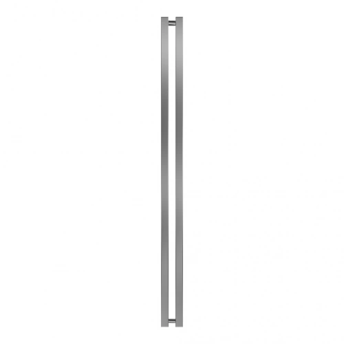 Radiateur eau chaude mural – KOLONA SP 35 INOX POLI - 1200 x 105 mm - 2 tubes - 127 W