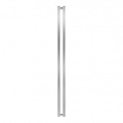 Radiateur eau chaude mural – KOLONA SP 35 INOX POLI - 1500 x 105 mm - 2 tubes - 159 W