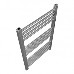 Sèche-serviette à eau chaude mural – Celsius chrome – 800 x 500 mm – 13 tubes – 290 W