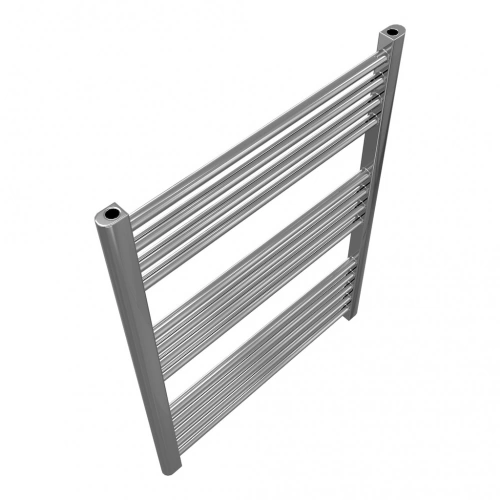 Sèche-serviette à eau chaude mural – Celsius chrome – 800 x 600 mm – 13 tubes – 335 W