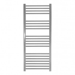 Sèche-serviette à eau chaude mural – Celsius chrome – 1200 x 500 mm – 20 tubes – 495 W