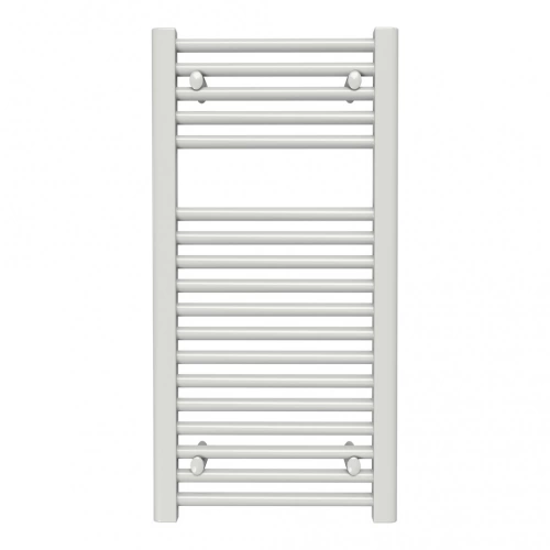 Sèche-serviette eau chaude mural vertical – SCALA N BLANC - 800 x 400 mm - 18 tubes - 316 W