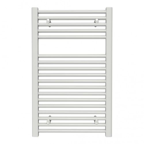 Sèche-serviette eau chaude mural vertical – SCALA N BLANC - 800 x 500 mm - 18 tubes - 381 W